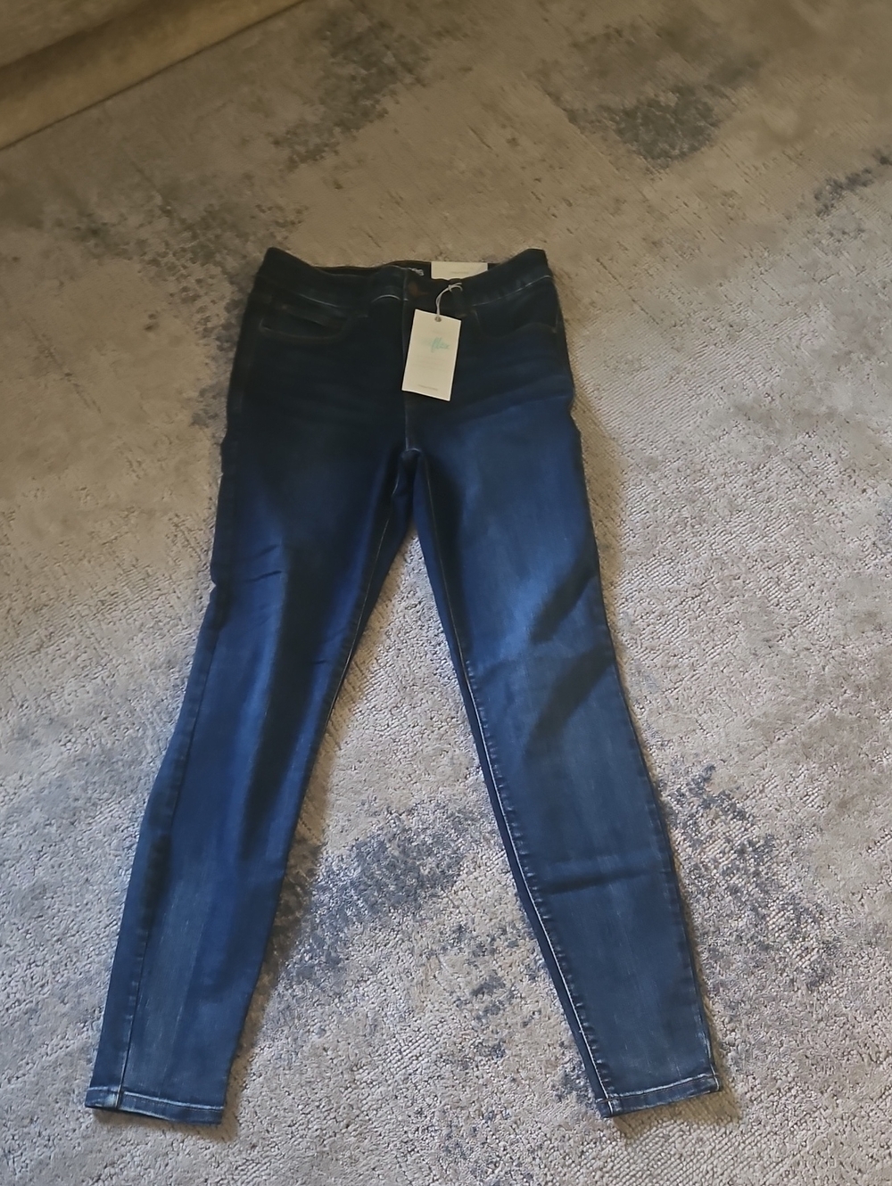 Maurices Dark Blue Skinny Jeans